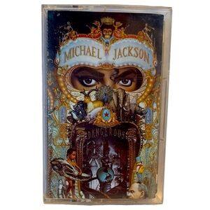 Vintage 90’s Michael Jackson Dangerous Cassette Tape 1991 Epic Records